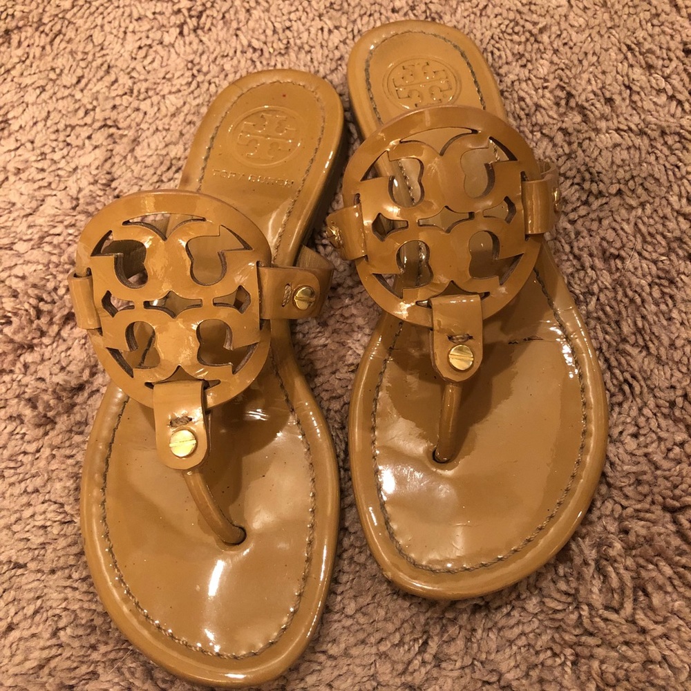 Tory Burch Miller’s in sand size 5.5-6
